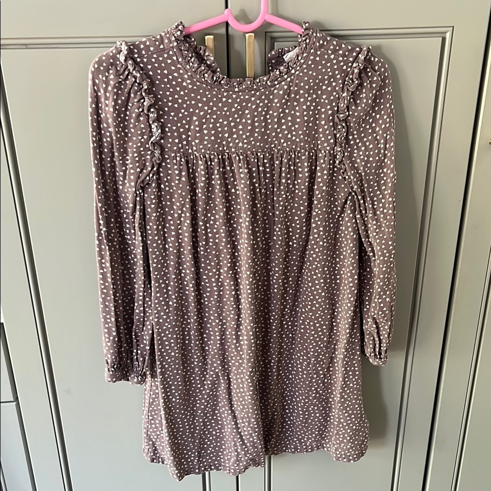 Polka Dot Long Sleeve Dress